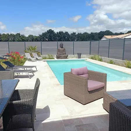 Maison Privée Avec Piscine 8mn De La Port Des Barques * Soubise